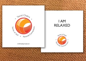 Guidance Card I am relaxed for Sacral Chakra